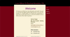 Desktop Screenshot of nwokikelawoffice.com